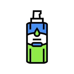 gel moisturizers cream color icon vector illustration