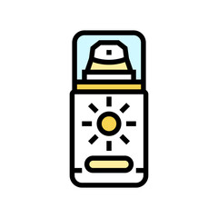 morning cream color icon vector illustration