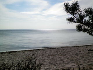 Hel Peninsula - the coast of the Gdansk Bay