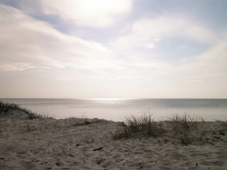 Hel Peninsula - the coast of the Gdansk Bay