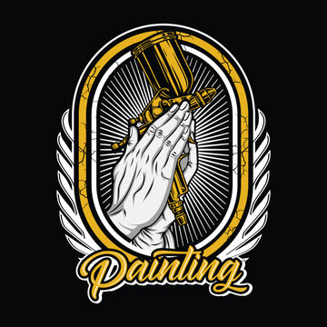 logo painting for your work free download