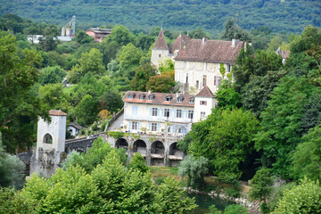 Fototapeta premium Sauveterre de Béarn - Pyrénnées Atlantique