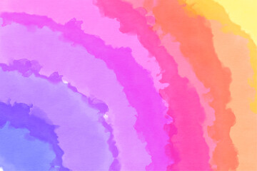 Abstract colorful watercolor brush background