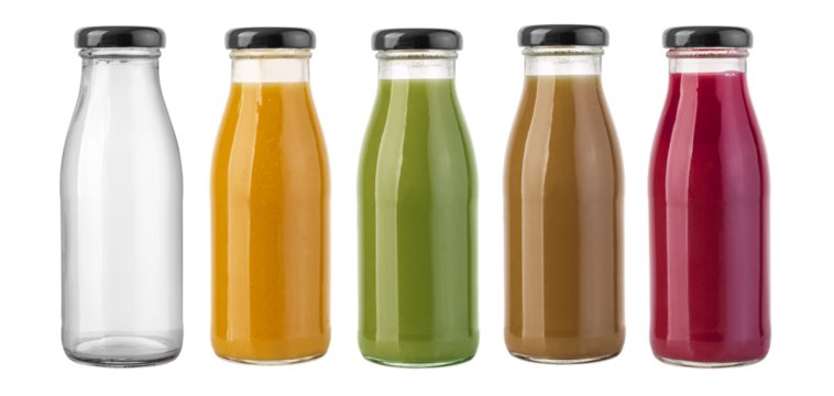 juice glass bottles