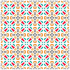 Seamless vector background with repeat pattern.Abstract ethnic rug ornamental seamless pattern.Perfect for fashion, textile design, cute themed fabric, on wall paper, wrapping paper and home decor.