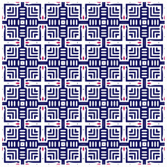 Seamless vector background with repeat pattern.Abstract ethnic rug ornamental seamless pattern.Perfect for fashion, textile design, cute themed fabric, on wall paper, wrapping paper and home decor.