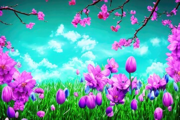 Spring background