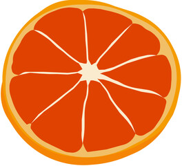 Digital Illustration - Orange 