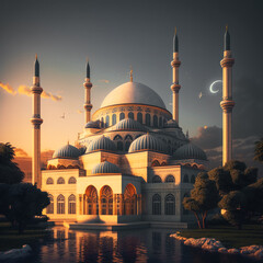 mosque ramadan generative ai