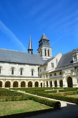 Fototapeta na wymiar Abbaye Royale de Fontevraud - Maine et Loire