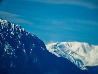 Fototapeta premium Glacier in the mountains