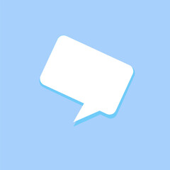 blue speech bubbles