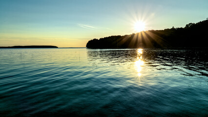 Big Bay De Noc Sunset, Garden Peninsula, Michigan © Ken Jacobsen, Jr.