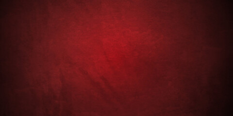 Dark red grunge textured concrete backdrop background. Panorama dark red black slate background or texture. Vector red grunge concrete texture. Stone wall background.