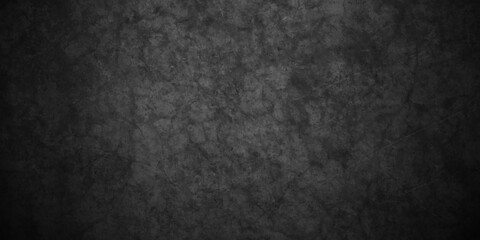 Black texture chalk board and black board background. stone concrete texture grunge backdrop background anthracite panorama. Panorama dark grey black slate background or texture.