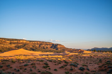 utah state park, coral pink sand dunes