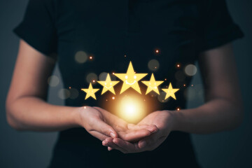 The after-service rating concept to assess the satisfaction of those receiving services.