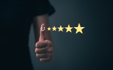 The after-service rating concept to assess the satisfaction of those receiving services.