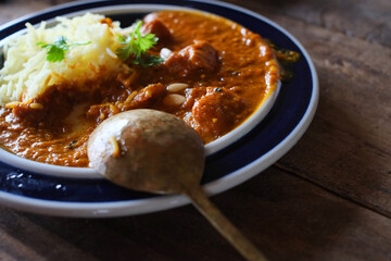 インドカレー作り 