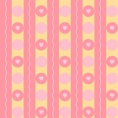 seamless pattern with Stripe Pattern.