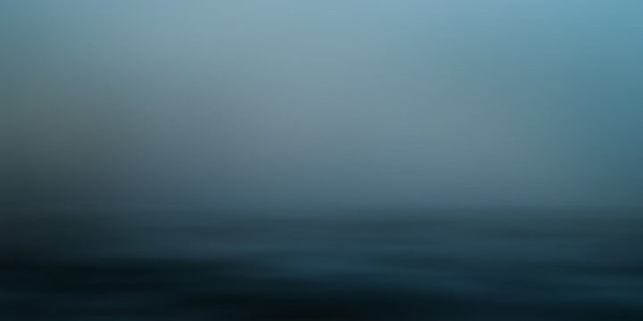 horror black blue sky, sea haunted cloud, scary ocean, depression background, mystery gloomy dark theme, blur texture