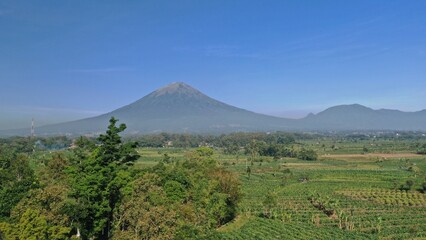 Obraz premium Sumbing Mountain