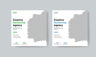 social media template for your business 