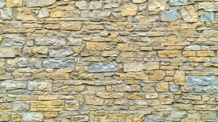 Stone Wall, Fayette Historic State Park, Garden, Michigan