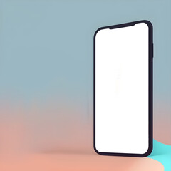 Smartphone frame with transparent screen