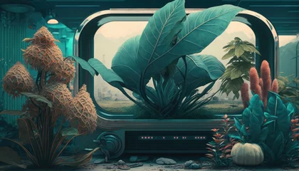Poster A futuristic environment © Ai Art Director