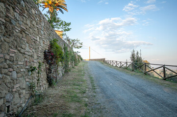 road in the countryside