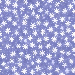 snowflakes pattern created with generative ai technology