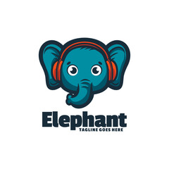 Elephant Logo Vector