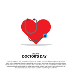 National Doctors’ Day. March 30. Holiday concept. Template for background, banner, card, poster