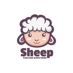 Sheep Logo Vector