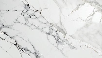 Naklejka na ściany i meble White marble background. AI 