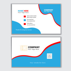 Creative vector business card design template for company. Illustration minimal individual layout with gray stripes AIEPS and JPEG category. Simple and clean design.