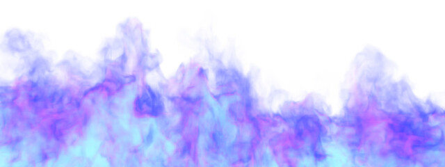 背景を透過した炎の素材