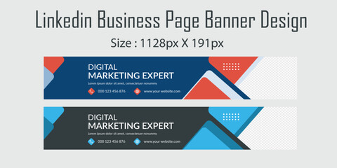 linkedin profile banner or background picture for business page