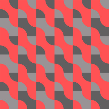 A simple and clear geometric ornament for decorating any surfaces or things. Seamless pattern.