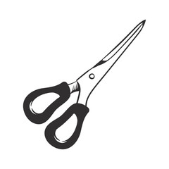 black scissors design