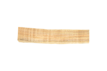 Wooden incense sticks Palo Santo, wooden stick isolated from background