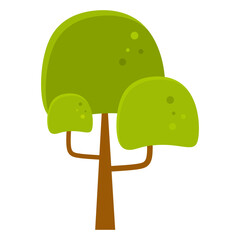 Tree Cartoon Illustration