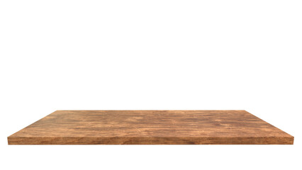 realistic brown wood  plank table top restaurant counter top 