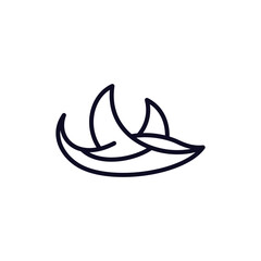 Stingray line simplicity illustration logo design