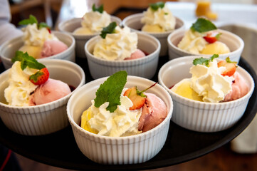 sweets, cake and cookies