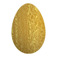 easter egg gold abstract marble paint color bling metallic