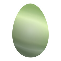 abstract  easter egg marble paint color holographic artistic metallic green