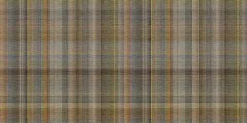 Tartan seamless border. Traditional gingham texture for natural trendy trim. 