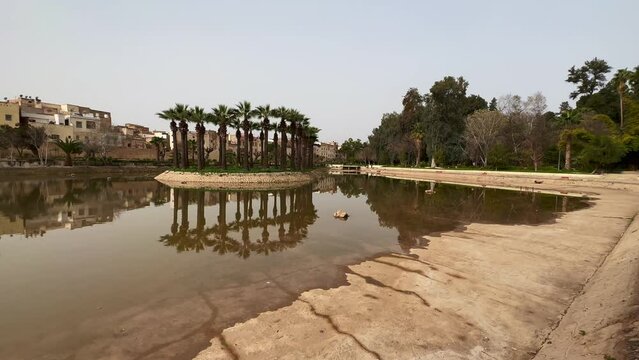Jnan Sbil garden in the old town of Fez, Morocco